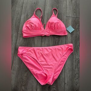 Blu C woman’s hot pink 2 pc bikini set